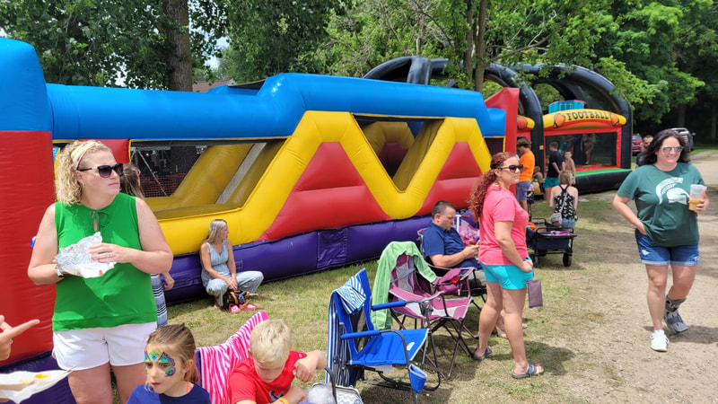 Kids at the festival